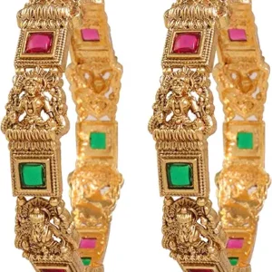 Antique Stone Temple Bangles