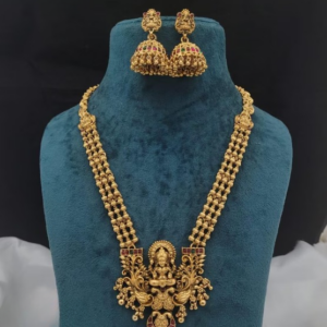 Gold Plated South Indian Jewelry Set